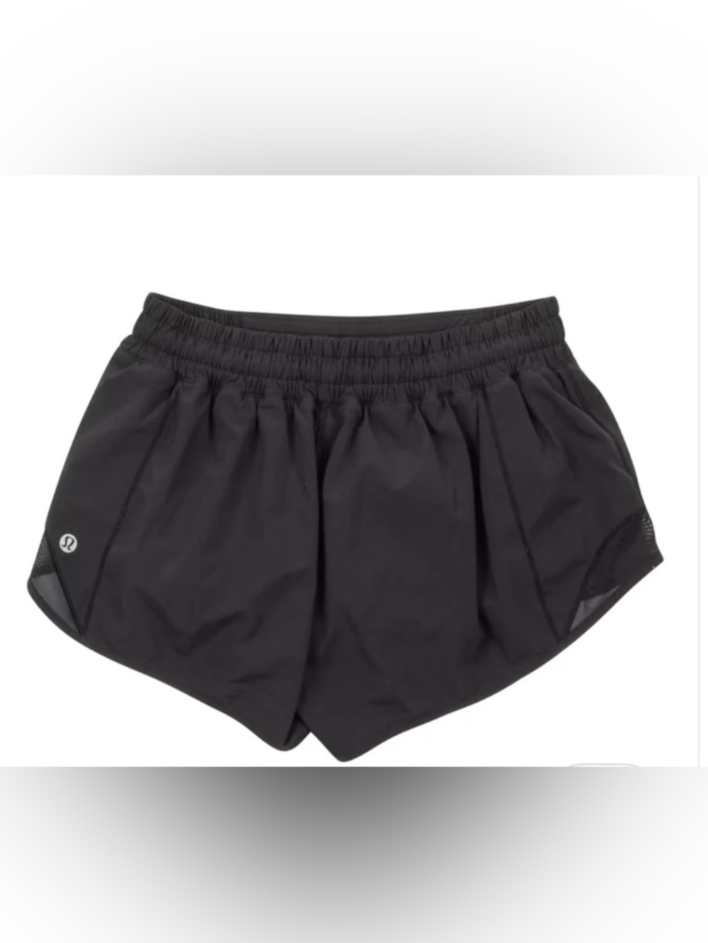 Lululemon Black Hotty Hot shorts Size 8